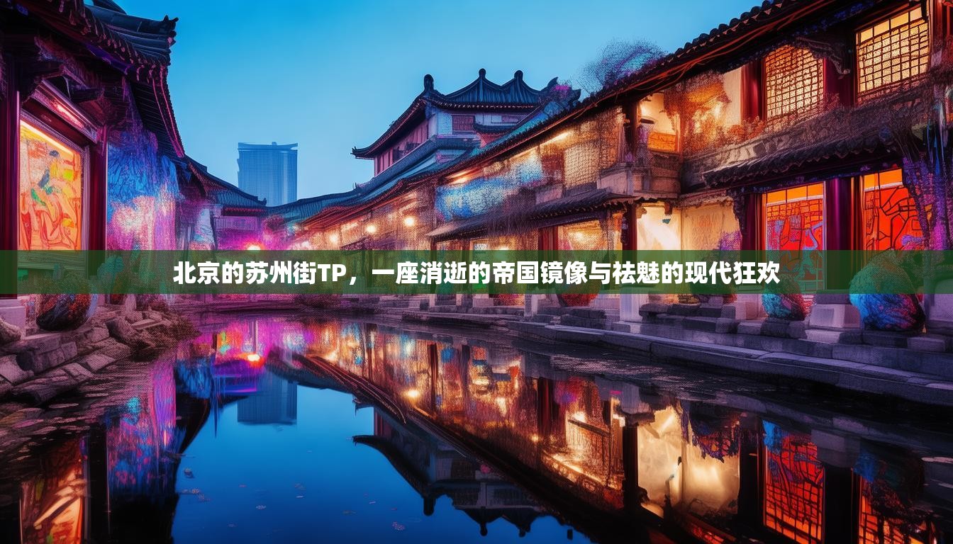 北京的苏州街TP，一座消逝的帝国镜像与祛魅的现代狂欢