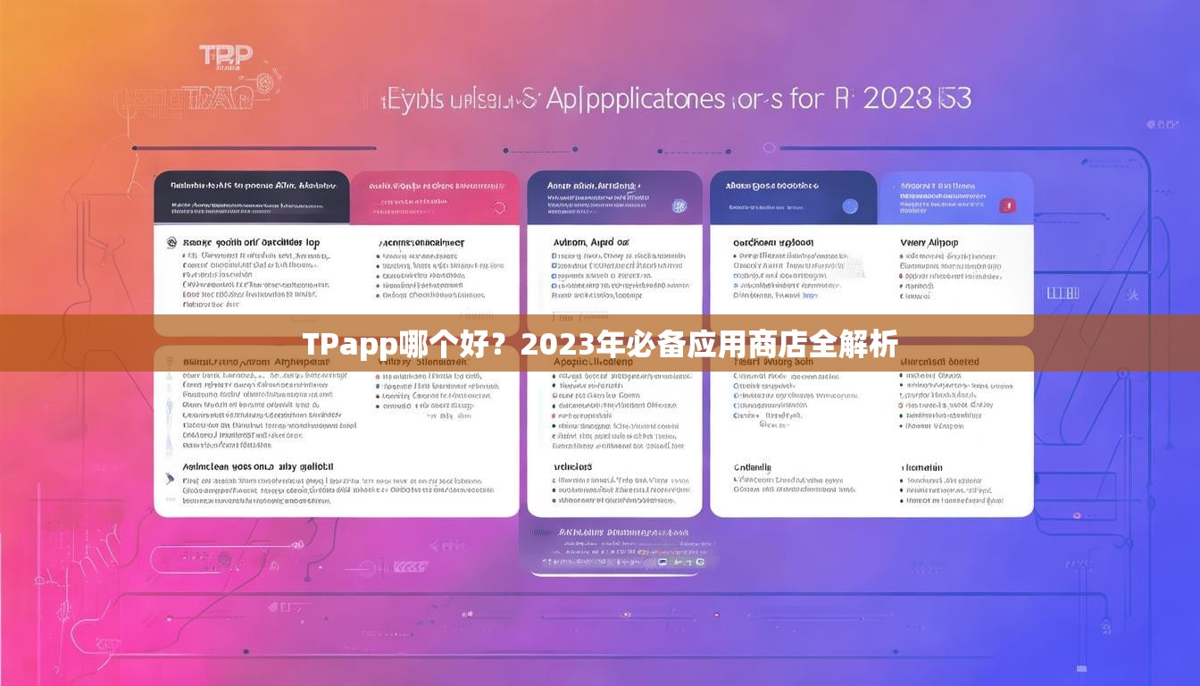 TPapp哪个好？2023年必备应用商店全解析