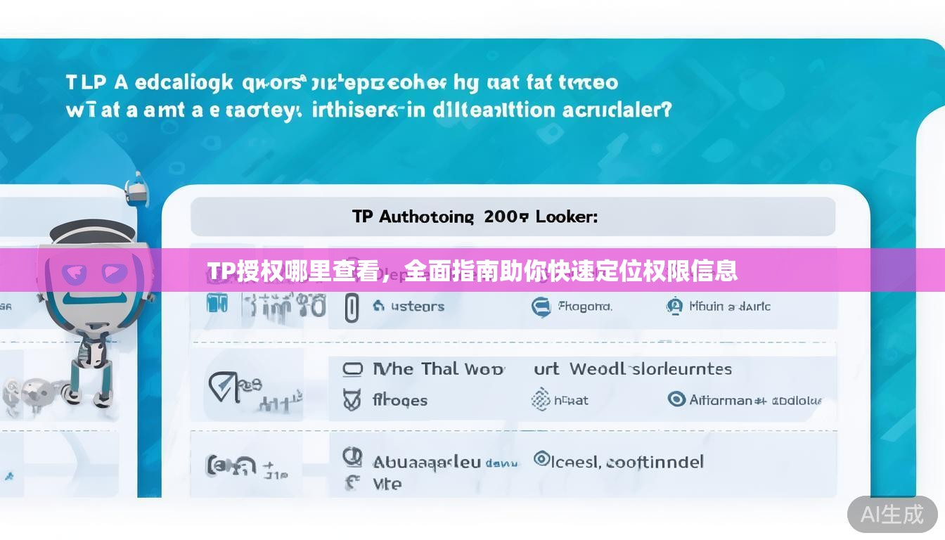 TP授权哪里查看，全面指南助你快速定位权限信息