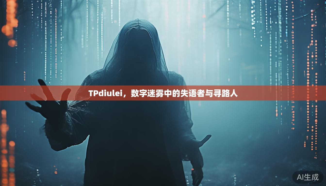 TPdiulei,数字迷雾中的失语者与寻路人 TPdiulei,数字迷雾中的失语者与寻路人
