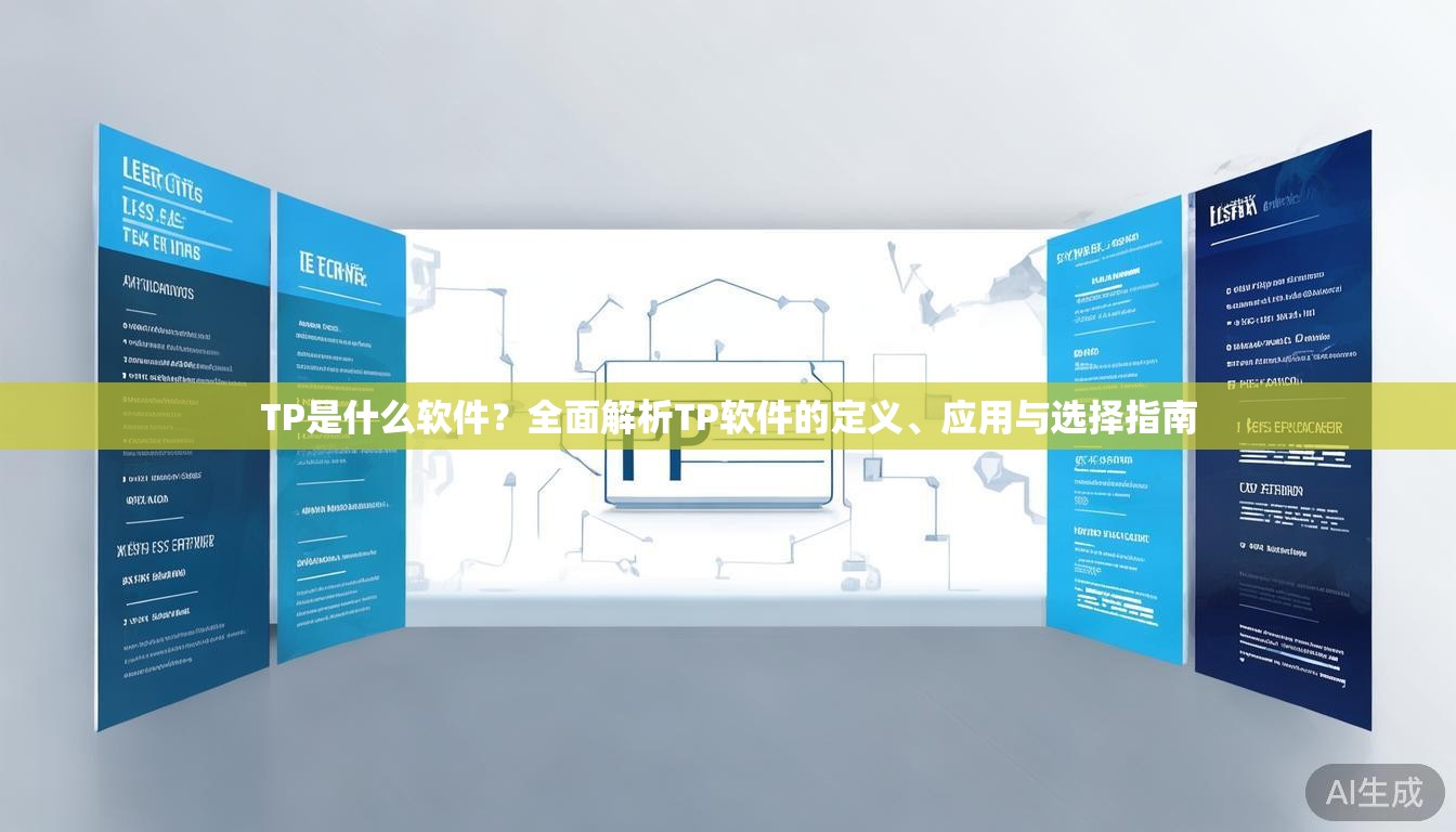TP是什么软件?全面解析TP软件的定义、应用与选择指南 TP是什么软件?全面解析TP软件的定义、应用与选择指南