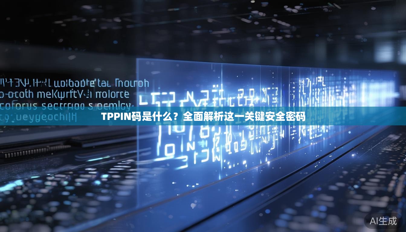TPPIN码是什么?全面解析这一关键安全密码 TPPIN码是什么?全面解析这一关键安全密码