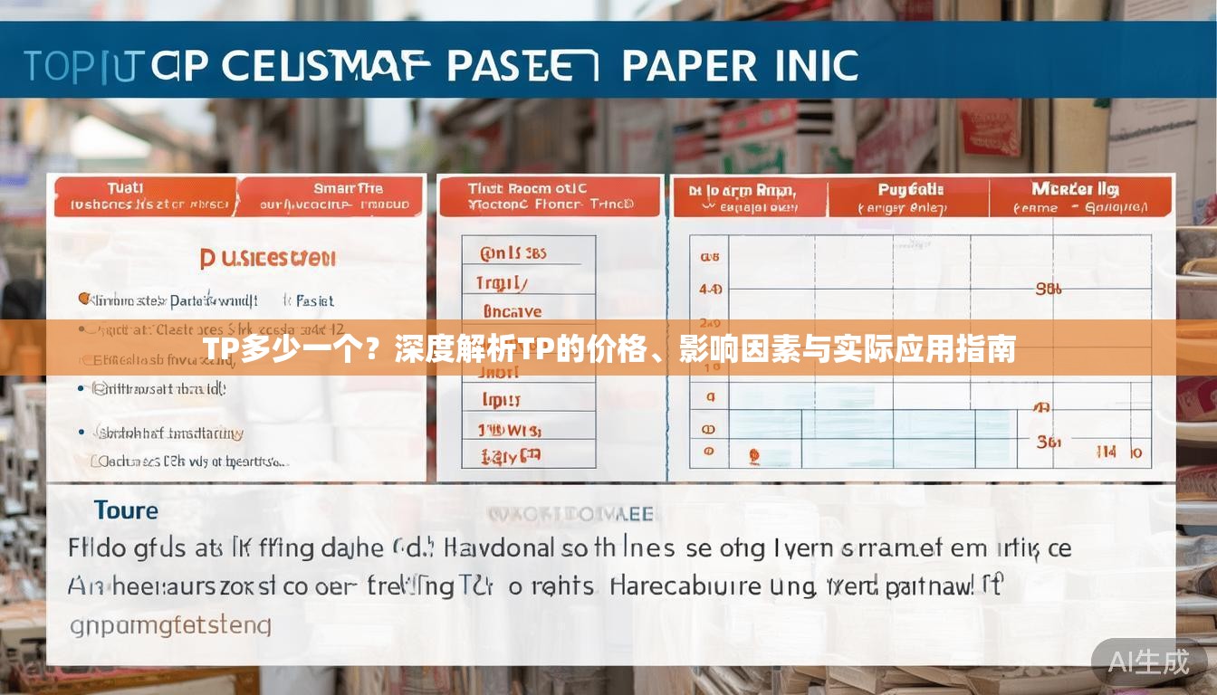 TP多少一个?深度解析TP的价格、影响因素与实际应用指南 TP多少一个?深度解析TP的价格、影响因素与实际应用指南
