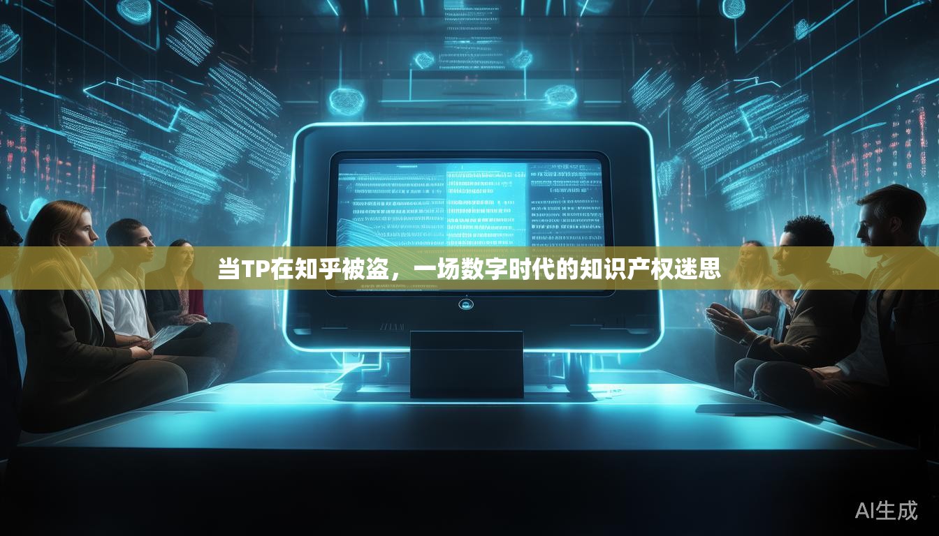 当TP在知乎被盗,一场数字时代的知识产权迷思 当TP在知乎被盗,一场数字时代的知识产权迷思