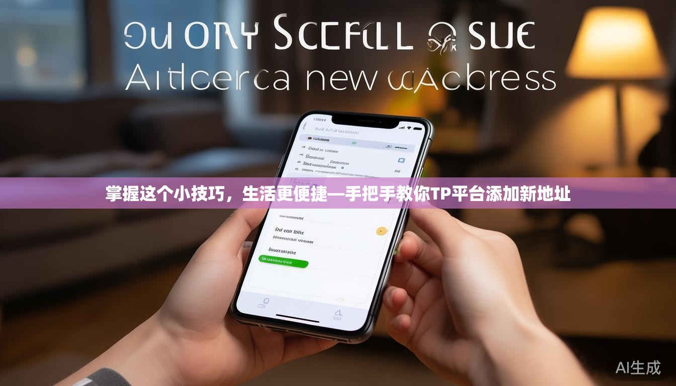 掌握这个小技巧,生活更便捷—手把手教你TP平台添加新地址 掌握这个小技巧,生活更便捷—手把手教你TP平台添加新地址