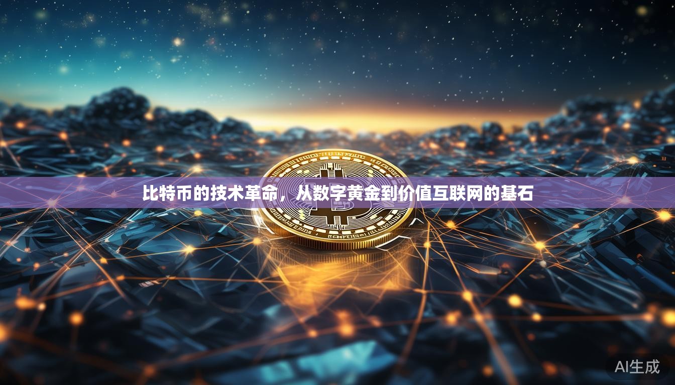 比特币的技术革命,从数字黄金到价值互联网的基石 比特币的技术革命,从数字黄金到价值互联网的基石