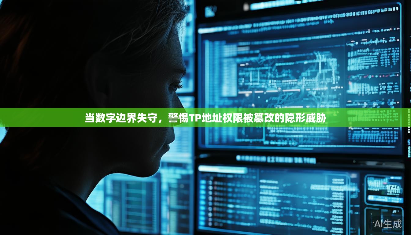 当数字边界失守，警惕TP地址权限被篡改的隐形威胁