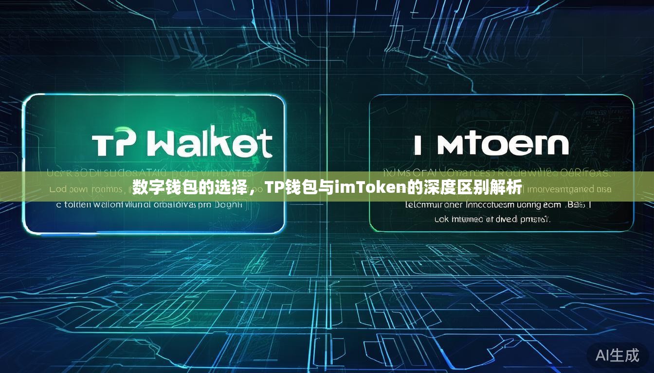 数字钱包的选择,TP钱包与imToken的深度区别解析 数字钱包的选择,TP钱包与imToken的深度区别解析