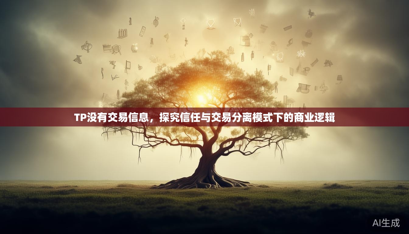 TP没有交易信息,探究信任与交易分离模式下的商业逻辑 TP没有交易信息,探究信任与交易分离模式下的商业逻辑