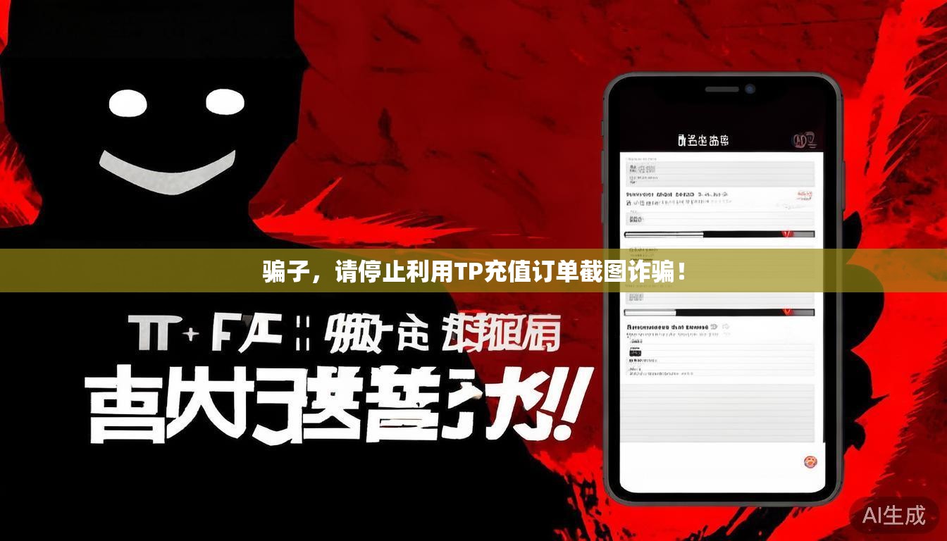 骗子，请停止利用TP充值订单截图诈骗！