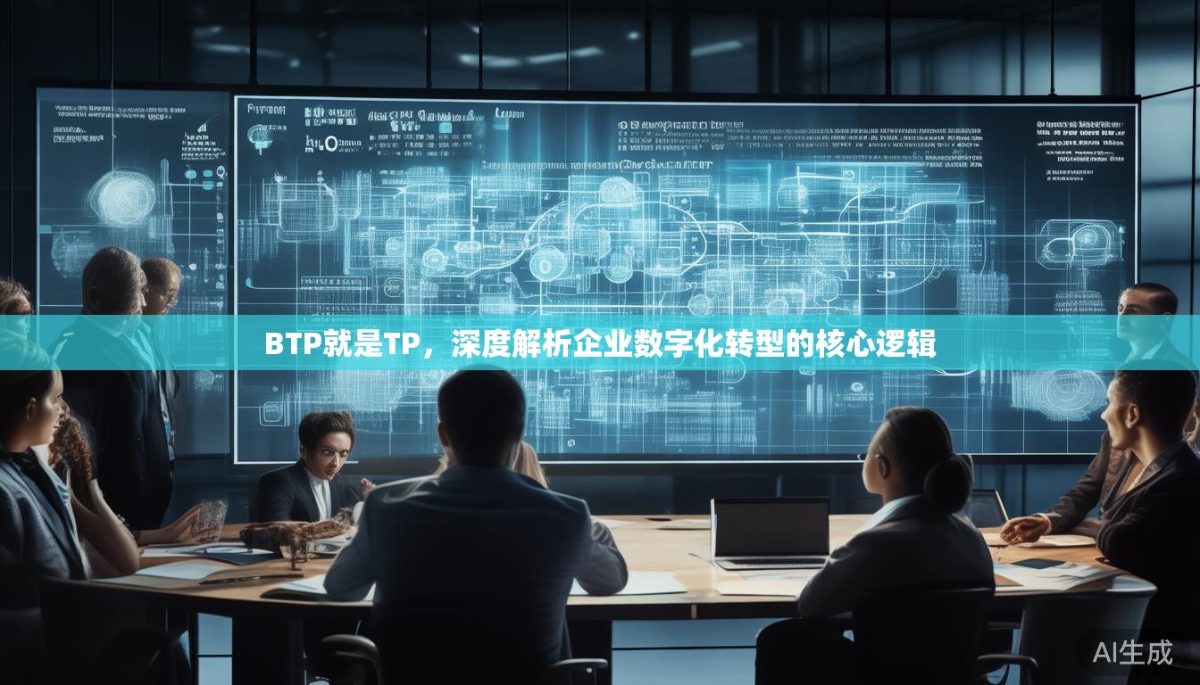 BTP就是TP，深度解析企业数字化转型的核心逻辑