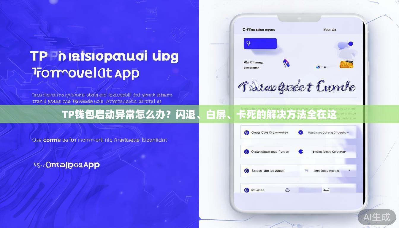 TP钱包启动异常怎么办？闪退、白屏、卡死的解决方法全在这