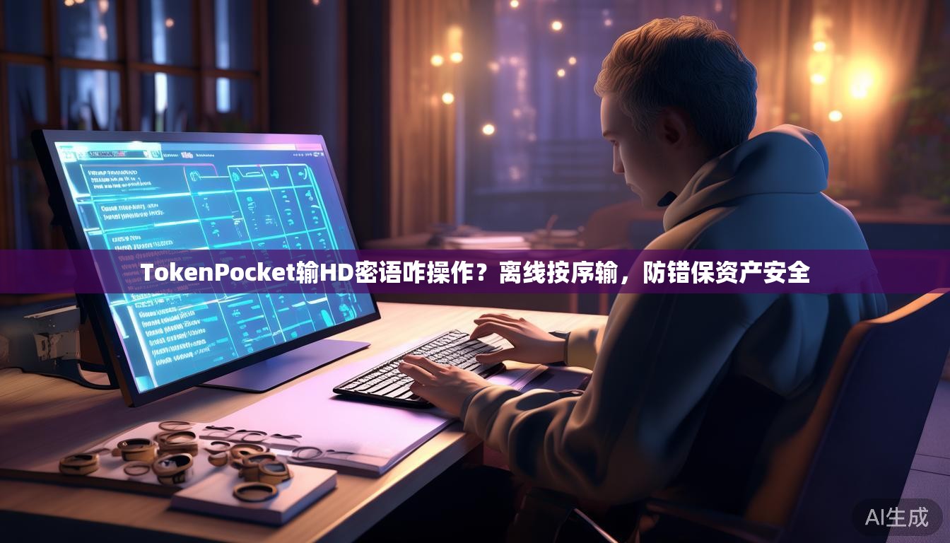 TokenPocket输HD密语咋操作？离线按序输，防错保资产安全