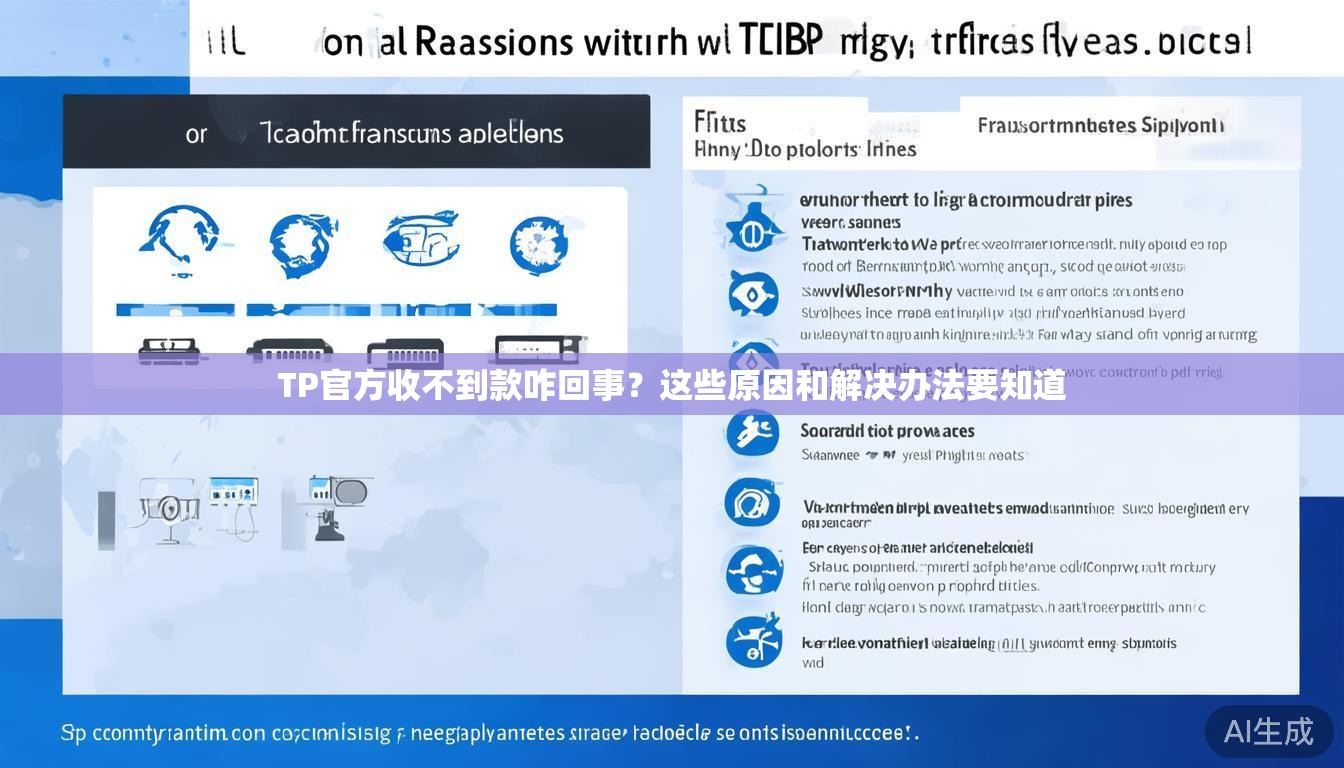 TP官方收不到款咋回事?这些原因和解决办法要知道 TP官方收不到款咋回事?这些原因和解决办法要知道