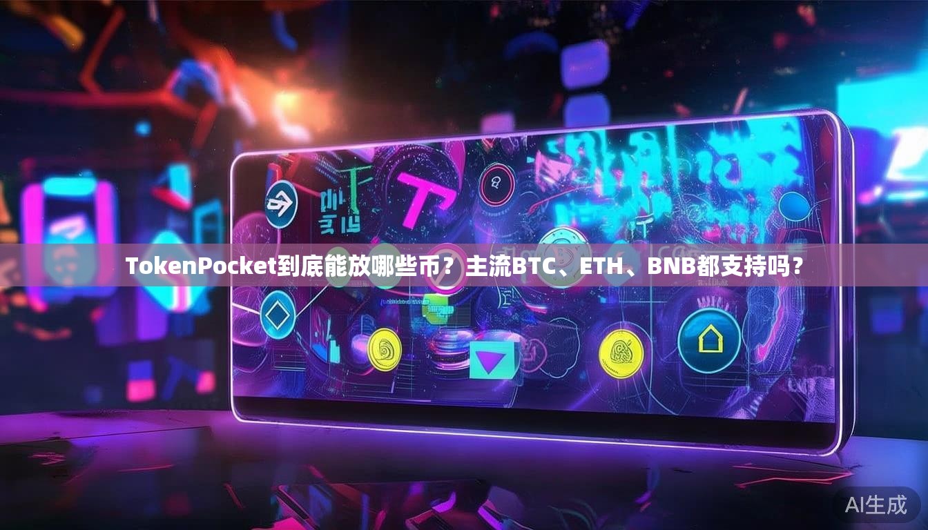 TokenPocket到底能放哪些币？主流BTC、ETH、BNB都支持吗？